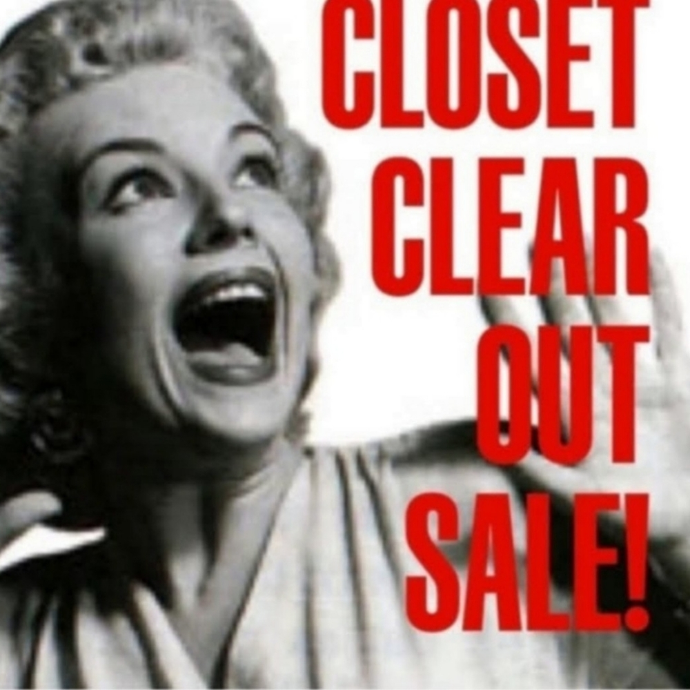 ❌️CLOSET CLEAR OUT SALE